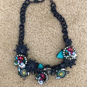 Zara Jeweled Statement Necklace